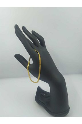 دستبند استیل (فولاد) طلائی زنانه استیل (فولاد) EsEsin - کد 928526388