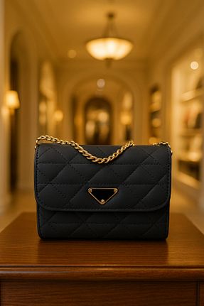 کیف دستی مشکی سایز متوسط velissa - کد 938571789