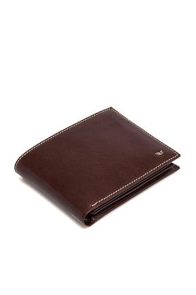 کیف پول قهوه ای مردانه ابعاد کوچک Tergan - کد 2476947