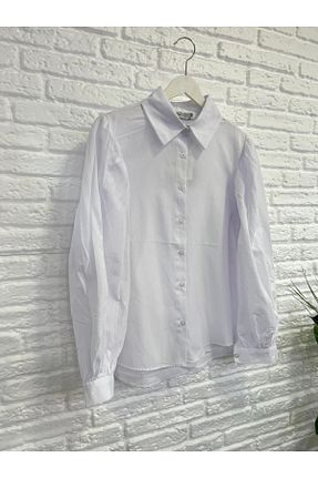 پیراهن سفید زنانه رگولار Butik Eylül - کد 938645504