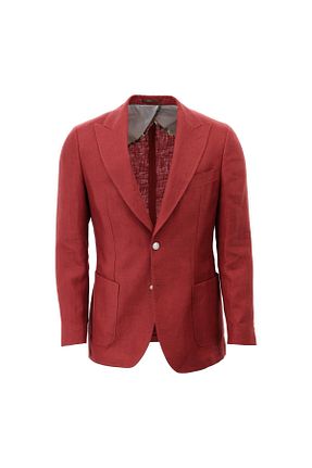 کت قرمز مردانه رگولار Giovane Gentile - کد 757222874