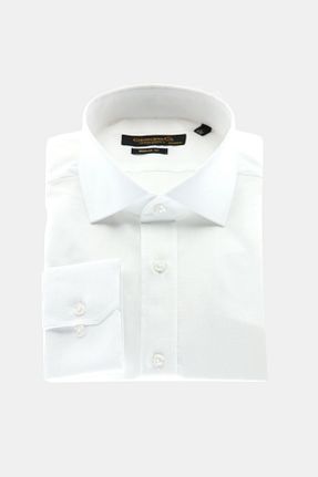 پیراهن سفید مردانه رگولار Giovane Gentile - کد 773626070