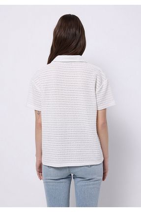 تیشرت سفید زنانه رگولار Colin’s - کد 938656690