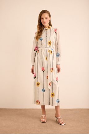 لباس نباتی زنانه بافتنی Aker - کد 938645493