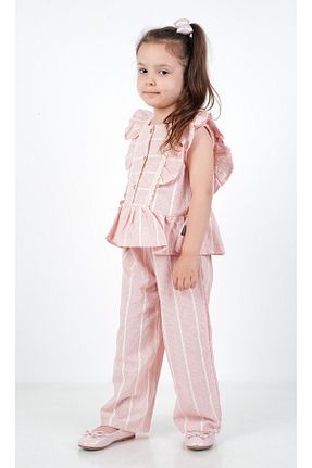 ست بالاتنه و پائین تنه صورتی بچه گانه بافتنی c.c.l. coccolin kids baby clup - کد 929648282