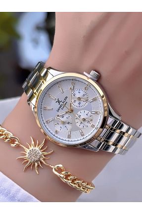 ساعت مچی طلائی زنانه 36-40 میلی متر Daniel Klein - کد 330479098
