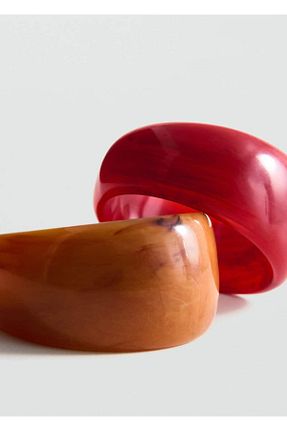 النگو بژ زنانه 8 عیار MANGO - کد 938782751