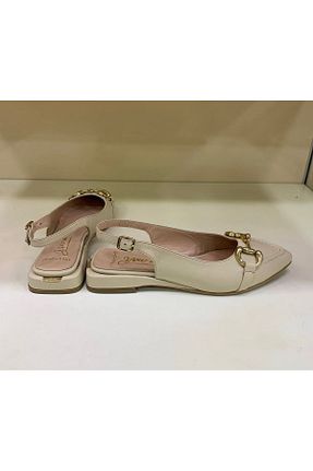 بابت بژ زنانه چرم خالص evva shoes - کد 938772982
