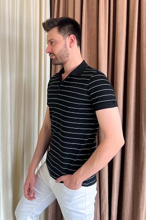 تیشرت مشکی مردانه رگولار ModaPlaza - کد 938793527