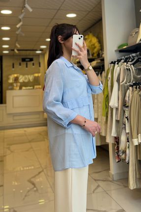 پیراهن آبی زنانه Relaxed Vosse - کد 938783420