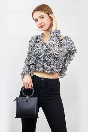 کیف پستچی مشکی زنانه چرم مصنوعی Nas Bag - کد 938808683