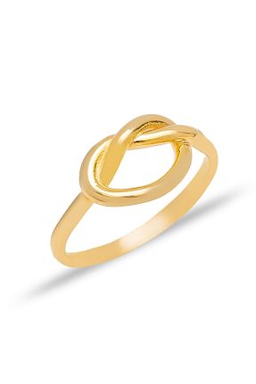 انگشتر نقره طلائی زنانه زیرکن Silveranka - کد 288460313