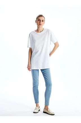 شلوار جین رنگی زنانه پاچه تنگ LC Waikiki - کد 938812806
