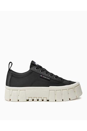 کفش اسنیکر مشکی زنانه بند دار Tommy Hilfiger - کد 846393318