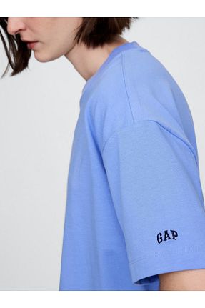 تیشرت آبی زنانه رگولار GAP - کد 899293512