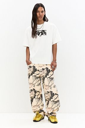 تیشرت سفید مردانه Boxy Pull & Bear - کد 938870248
