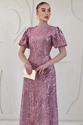 لباس صورتی زنانه بافتنی Elbee Fashion Woman - کد 938889694