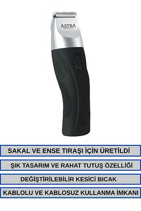 ماشین اصلاح صورت مشکی Şarjlı Astra - کد 132913935