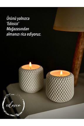 شمع سفید Kokusuz Edosco - کد 927147575