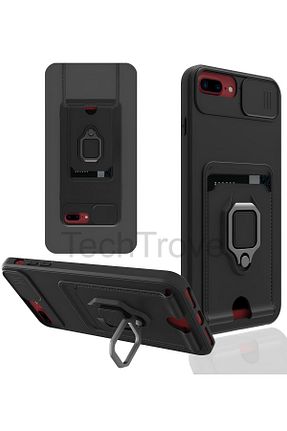 کاور و قاب مشکی iPhone 7 Plus TechTrove - کد 938907836