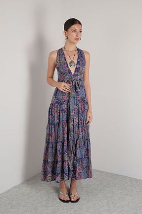 لباس رنگی زنانه ابریشم NAVAJO - کد 938915898