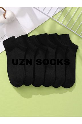 جوراب اسپرت مشکی زنانه پنبه ای UZN SOCKS - کد 938928330