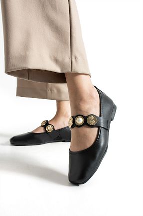 بابت مشکی زنانه چرم لاکی MUFUMA - کد 927905430