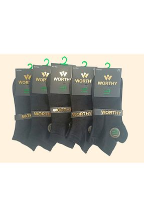 جوراب مشکی مردانه بامبو WORTHY SOCKS - کد 938934346