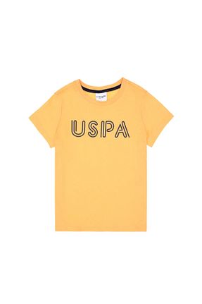 تیشرت نارنجی بچه گانه رگولار U.S. Polo Assn. - کد 855949439
