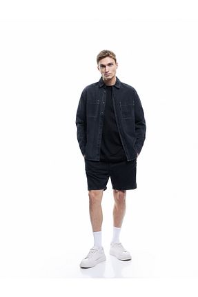 شلوارک و برمودا مشکی مردانه Relaxed Koton - کد 852748568