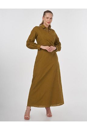 لباس حجاب سبز رگولار Kayra - کد 937421761
