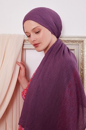 شال رنگی زنانه پلی استر LuvenSara - کد 937428365