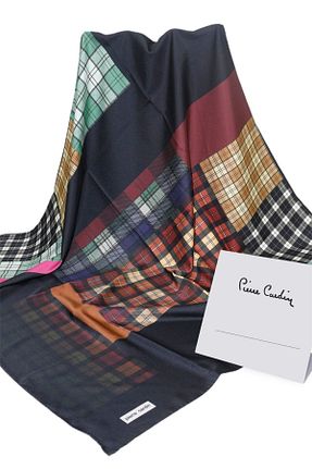 روسری مشکی پلی استر Pierre Cardin - کد 158432781
