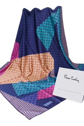 روسری سرمه ای پلی استر Pierre Cardin - کد 158712997