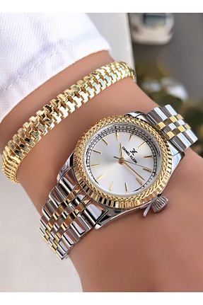 ساعت مچی طلائی زنانه 31-35 میلی متر Daniel Klein - کد 835435182