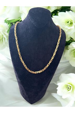 گردنبند استیل ( فولاد ) زرد زنانه استیل ضد زنگ Constanza Exclusive - کد 937449233