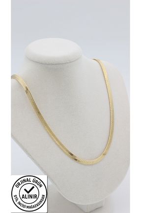 گردنبند استیل ( فولاد ) زرد زنانه استیل (فولاد) XUPING JEWELRY - کد 870890336