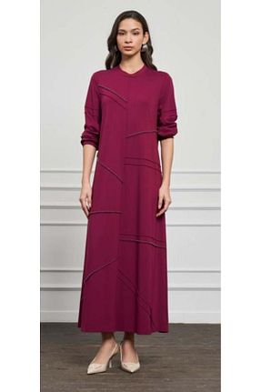 لباس زرشکی زنانه بلند Nuss - کد 937465909
