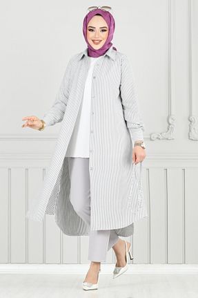 تونیک حجاب رنگی زنانه بافتنی ModaMerve - کد 937466785