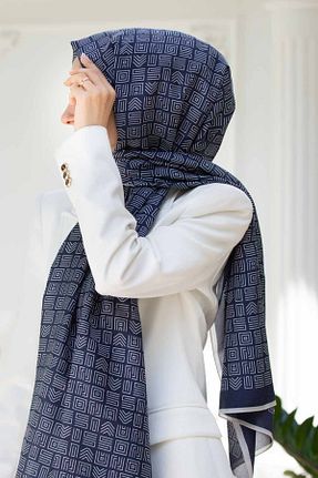 شال سرمه ای زنانه Vissona - کد 744210763