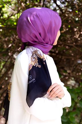 شال بنفش زنانه Vissona - کد 270702194
