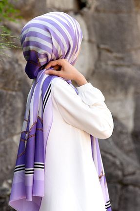 شال بنفش زنانه Vissona - کد 270703891