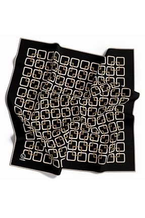 روسری مشکی پلی استر VİOLLA - کد 322588521