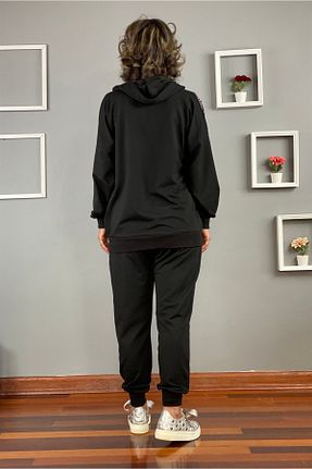 ست کرمکن اسپرت مشکی زنانه %100 پنبه Nevin Kaya Moda - کد 144563213