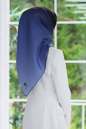 روسری سرمه ای İpek Tivil Vissona - کد 726662768