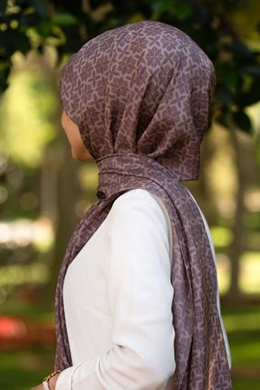شال قهوه ای زنانه Vissona - کد 270700124