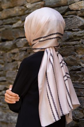 شال بژ زنانه Vissona - کد 270704598
