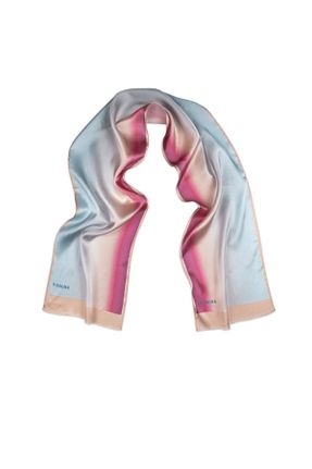 دستمال گردن بژ زنانه ابریشم Vissona - کد 789342995
