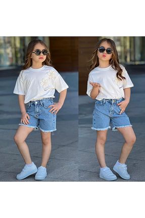 ست بالاتنه و پائین تنه نباتی بچه گانه جین AtegeWear - کد 937681395