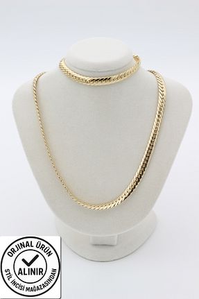 ست استیل زرد زنانه 1+ XUPING JEWELRY - کد 886611218